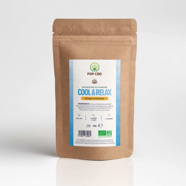 Tisane CBD bio cool & relax | POP CBD