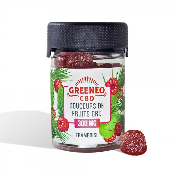 Bonbon CBD framboise | GREENEO