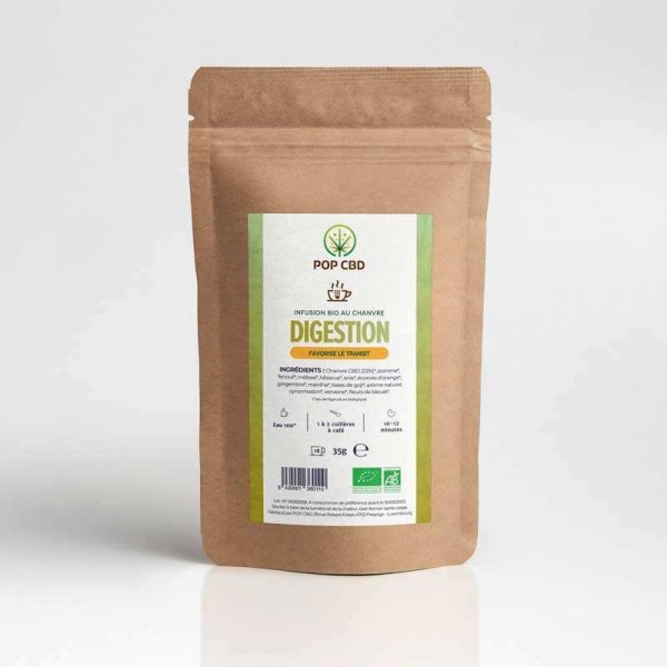 Tisane CBD bio digestion | POP CBD