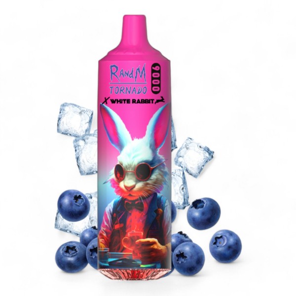 White Rabbit Tornado 9000 - Blueberry Ice