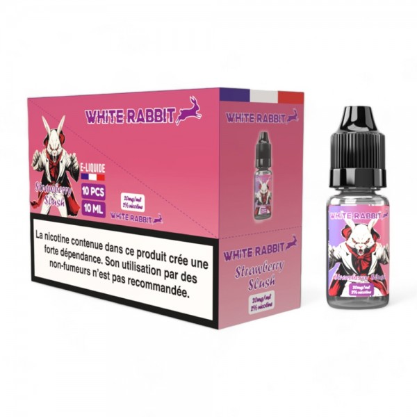 E-liquide White Rabbit 2% Strawberry Slush 10ml