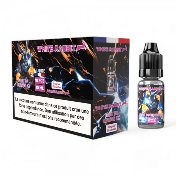 E-liquide White Rabbit 2% Dragon Fruit Ice 10ml