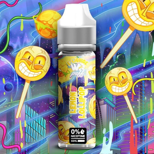 WHITE RABBIT E-liquide Lemon Lollipop 50ml