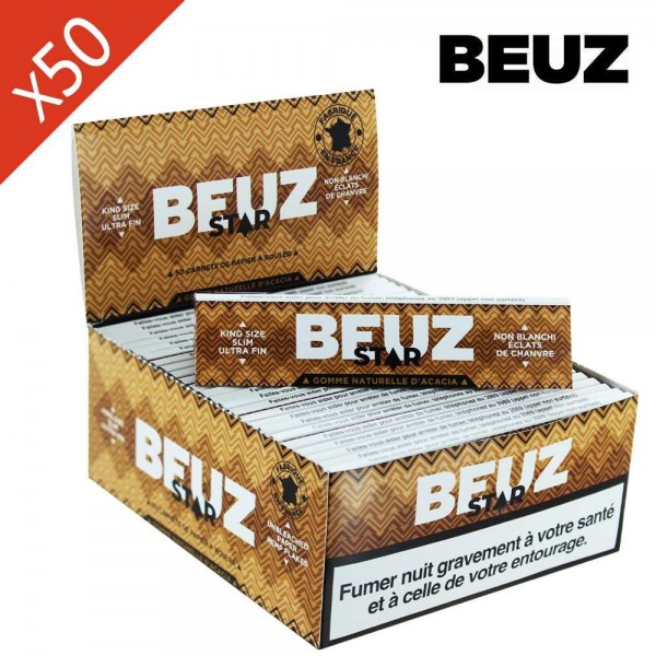 Feuilles à rouler Beuz Star Slim Non Blanchies