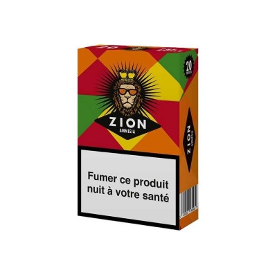 Paquet de 20 cigarettes Amnesia haze ZION CBD