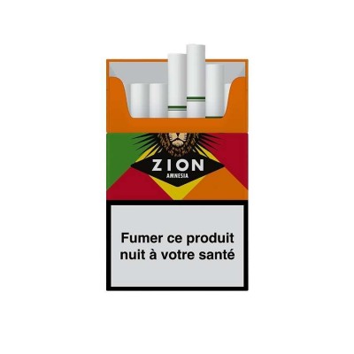 Paquet de 20 cigarettes Amnesia haze ZION CBD