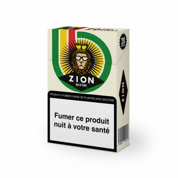 Paquet de 20 cigarettes Nicotine ZION CBD