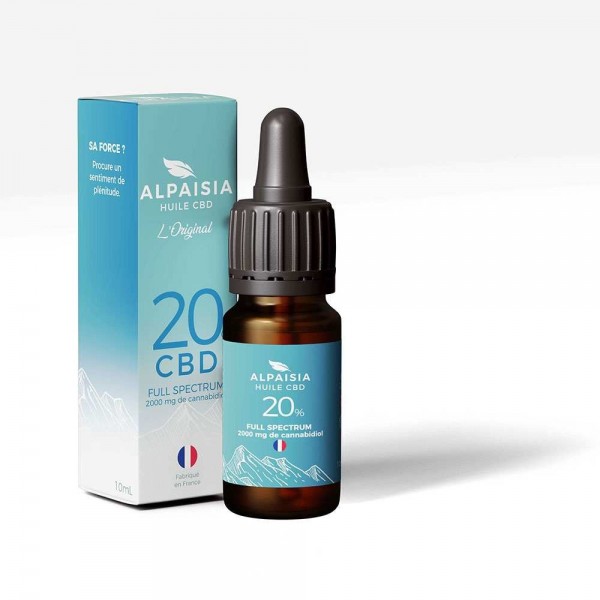 Huile CBD 20% full spectrum | ALPAISIA L'ORIGINAL