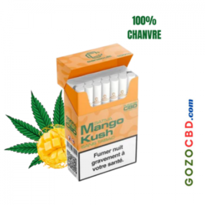 Paquet de 20 cigarettes Mango Kush Canacult CBD