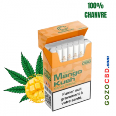 Paquet de 20 cigarettes Mango Kush Canacult CBD