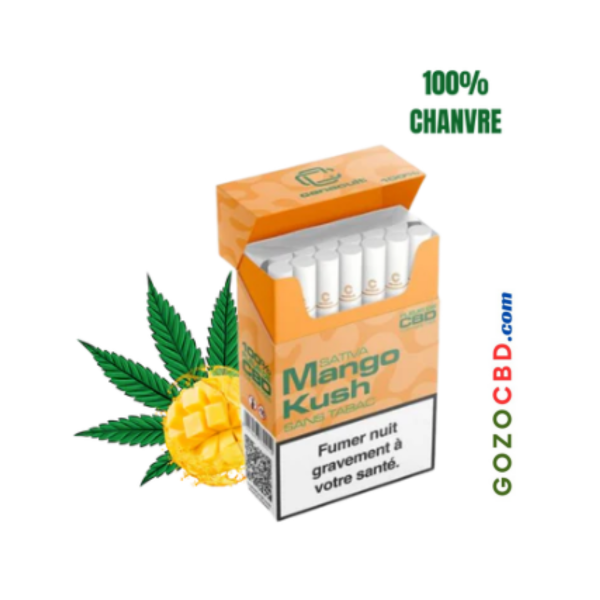 Paquet de 20 cigarettes Mango Kush Canacult CBD