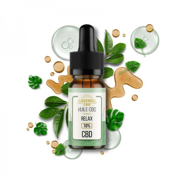 Huile CBD 10% relax | GREENEO