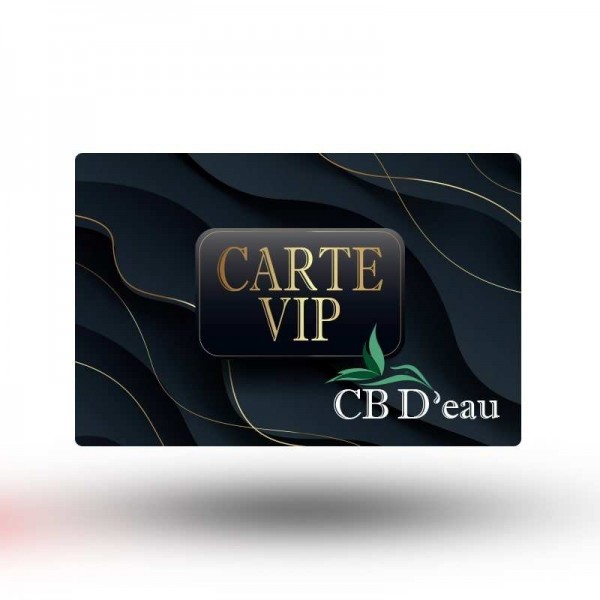 CARTE VIP MEMBRE CBD'EAU