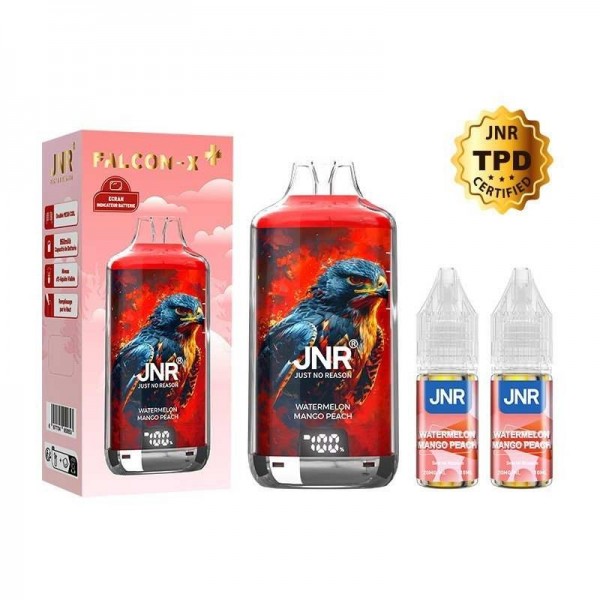 Puff Falcon-X Plus 28K Watermelon Mango Peach JNR