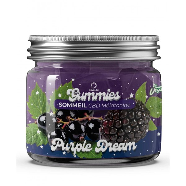 Gummies CBD Sommeil Purple Dream CBD & mélatonine