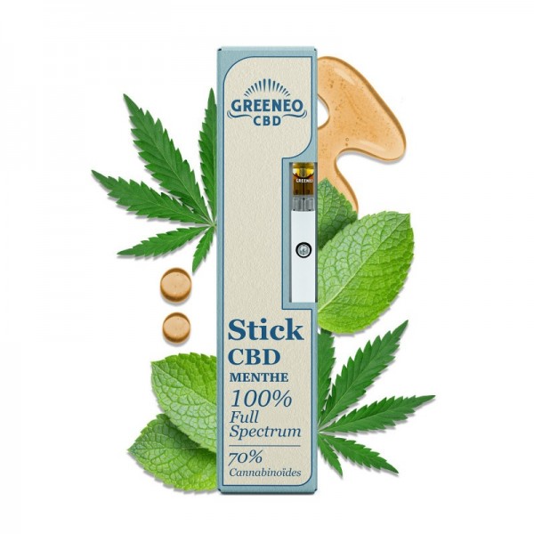 Vape pen CBD full spectrum 70%  | GREENEO sans nicotine