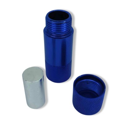 Presse Pollen Aluminium Bleue