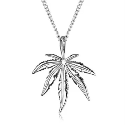 Collier Feuille de Cannabis...