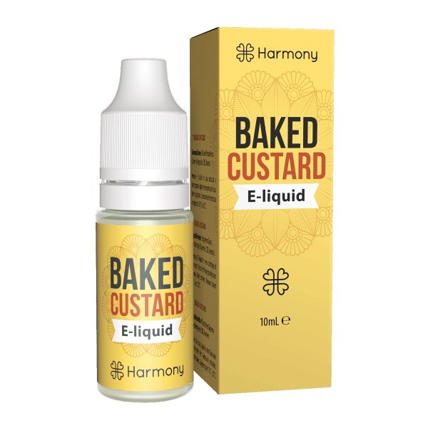 E-liquide CBD Baked Custard Harmony sans nicotine