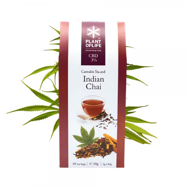 Thé CBD bio indian chai | PLANT OF LIFE