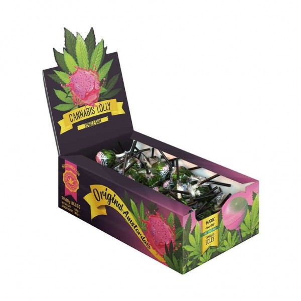 Sucette cannabis bubblegum - 70 pcs | MULTITRANCE