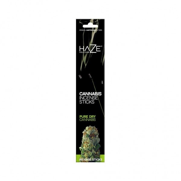 ENCENS en Bâtonnets HAZE Pure Dry Cannabis Haze - Lot de 15