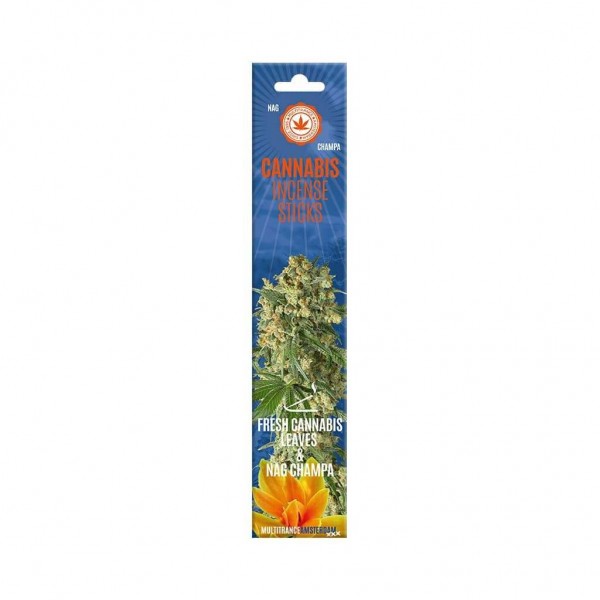 ENCENS en Bâtonnets multitrans Fresh Cannabis Nag Champa - Lot de 15