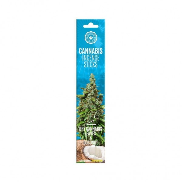 ENCENS en Bâtonnets multitrans Dry Cannabis Coconut - Lot de 15