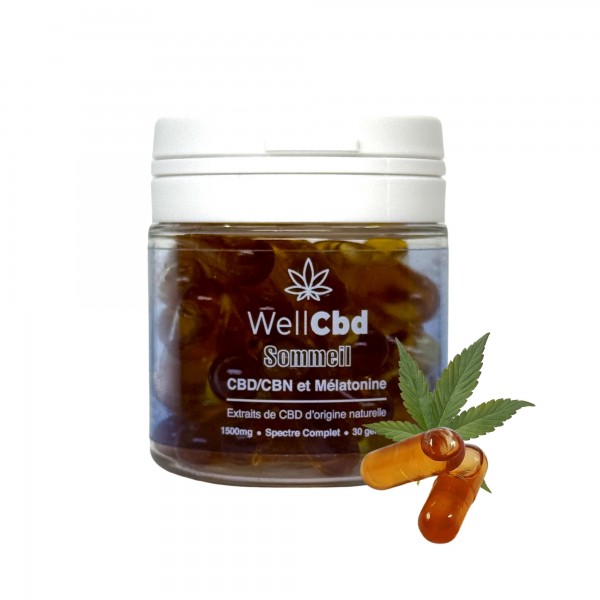 Gélule CBD sommeil | WELL CBD